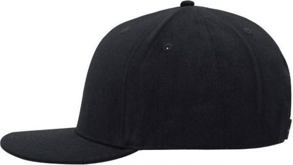 6 Panel Pro Style Kappe Schwarz